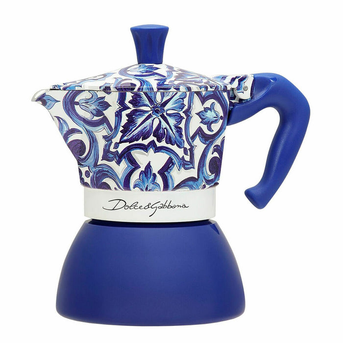 Cafetera Italiana Bialetti D&G BLU MEDI 4T Azul Acero Inoxidable 4 Tazas