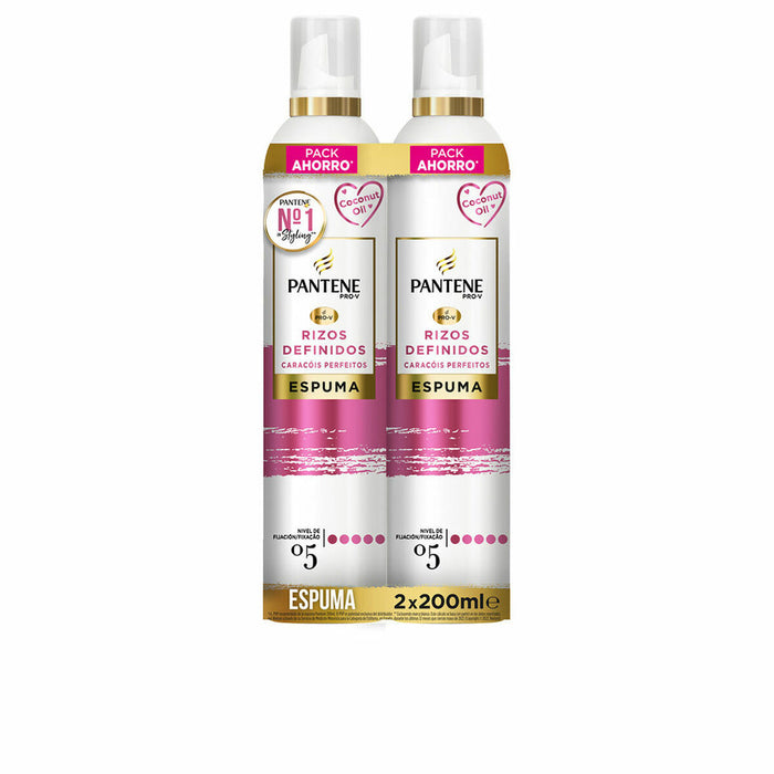Espuma para Rizos Pantene   2 x 200 ml 200 ml