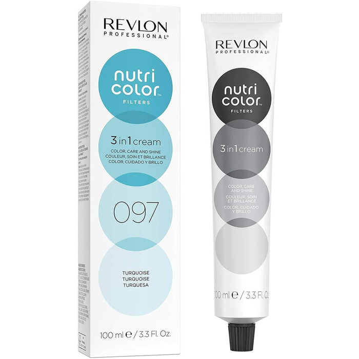 Cream Colourant Revlon Turquoise 3-in-1 (100 ml)