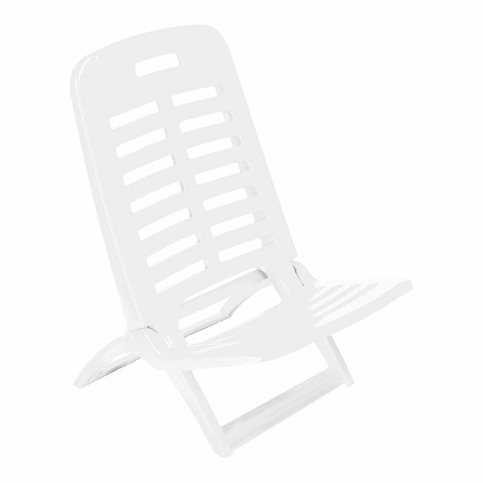 Silla de Playa IPAE Progarden ply80cbi Blanco 40 x 51,5 x 62 cm