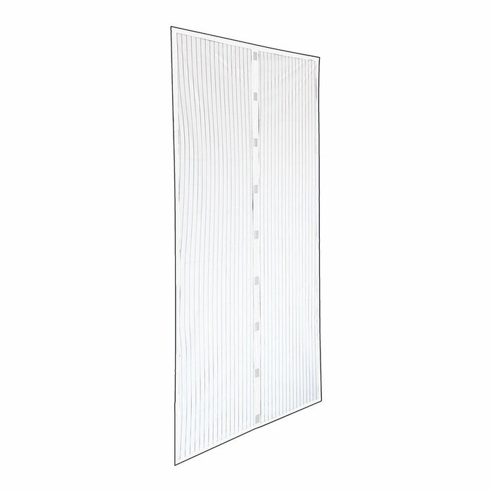Anti-Mosquito Curtain IRS White 120 x 160 cm Magnet Doors Magnetic (2 Units)