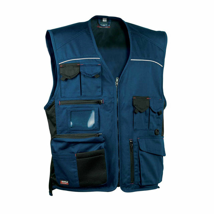 Gilet de Travail pour Homme Cofra Expert Noir