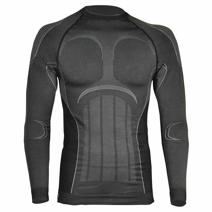 Camiseta Térmica para Hombre Cofra Bryne Gris oscuro