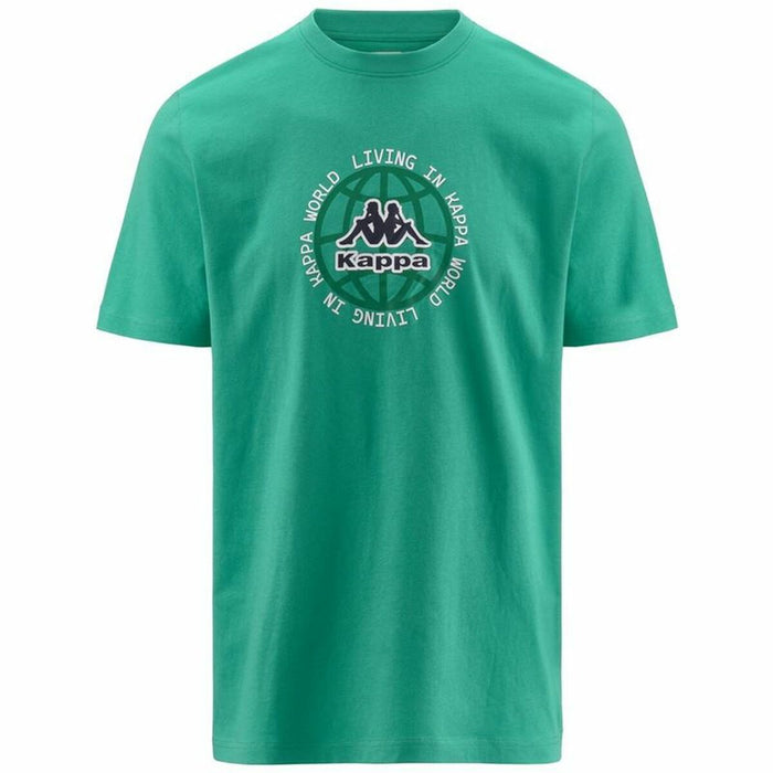 Men’s Short Sleeve T-Shirt Kappa Gunno Tbar Blue Green