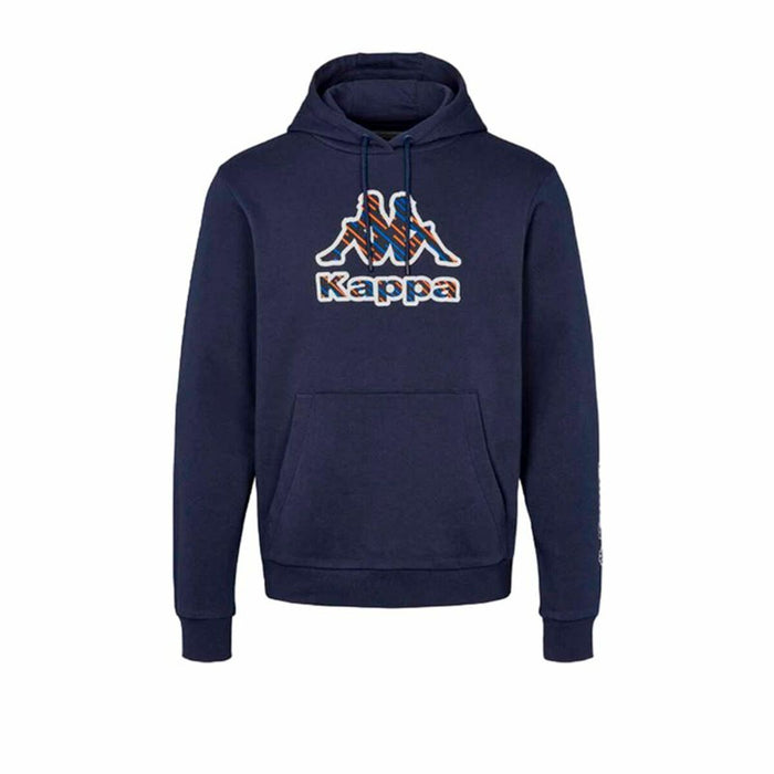 Sudadera con Capucha Hombre Kappa Fetro Swt Azul oscuro