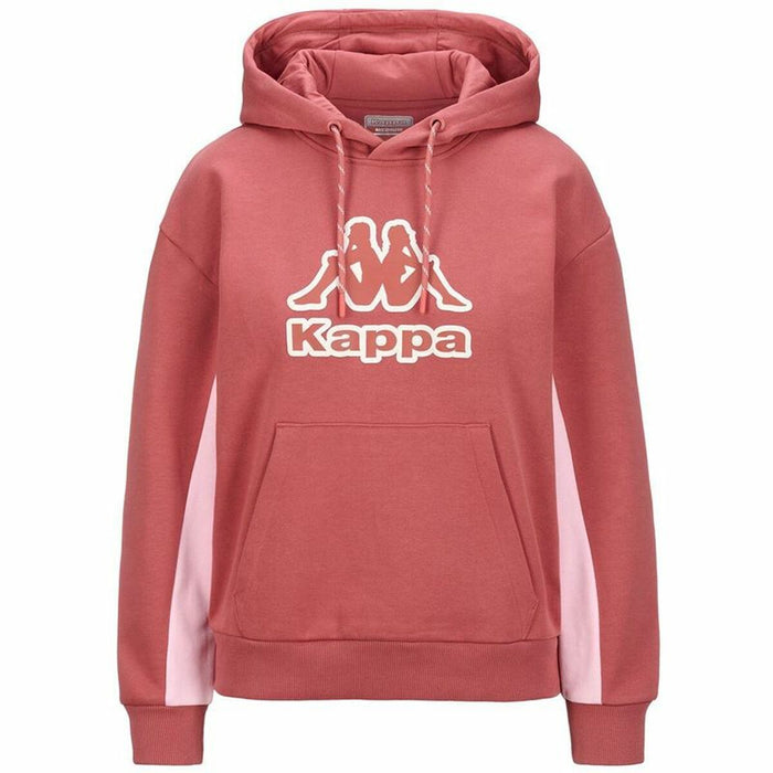 Sudadera con Capucha Mujer Kappa Felad Beige