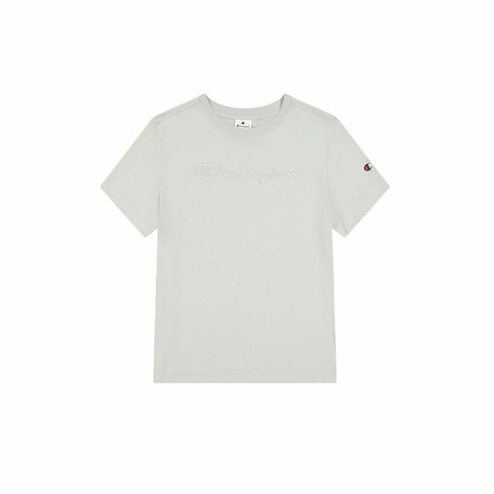 T-shirt à manches courtes femme Champion Champion SS Bleu Vert