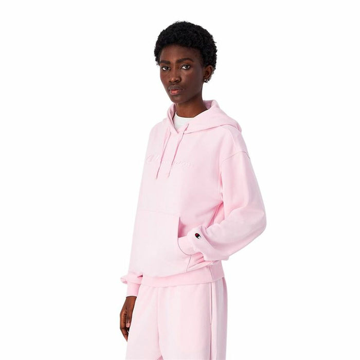 Sudadera con Capucha Mujer Champion Bsp Rosa