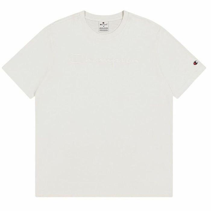Men’s Short Sleeve T-Shirt Champion Champion SS White