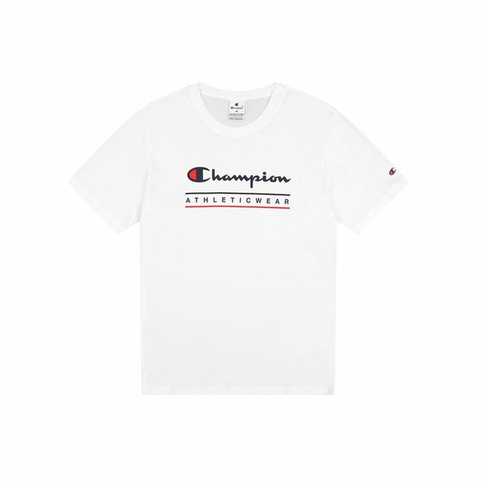 Men’s Short Sleeve T-Shirt Champion Champion SS White