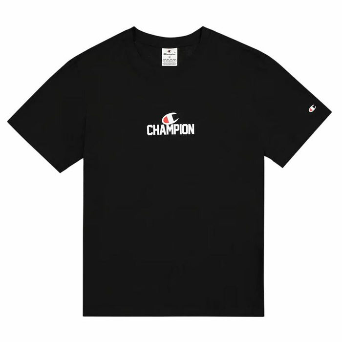 Camiseta de Manga Corta Hombre Champion Champion SS Negro