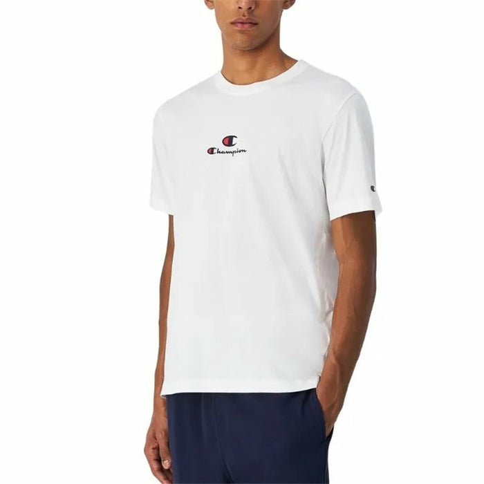 Men’s Short Sleeve T-Shirt Champion Champion SS White