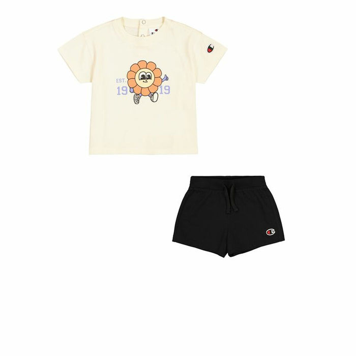 Conjunto Deportivo para Bebé Champion Blanco