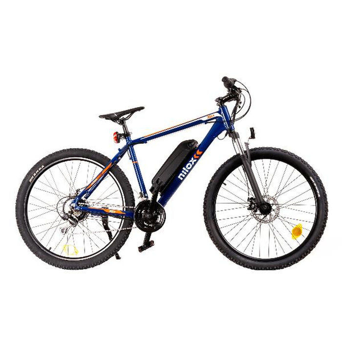 Bicicleta Eléctrica Nilox X6 PLUS 250 W 12800 mAh 27,5" Negro/Azul