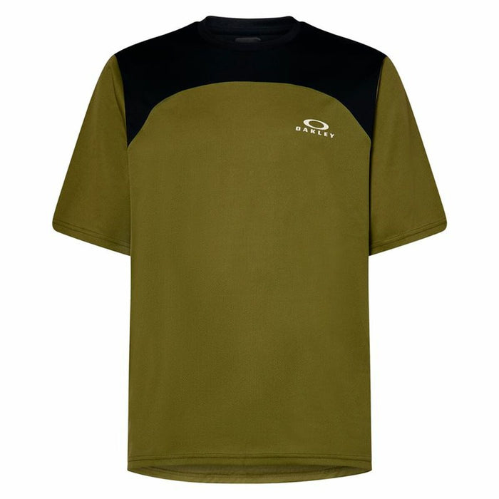 Men’s Short Sleeve T-Shirt Oakley Free Ride SS Green Olive
