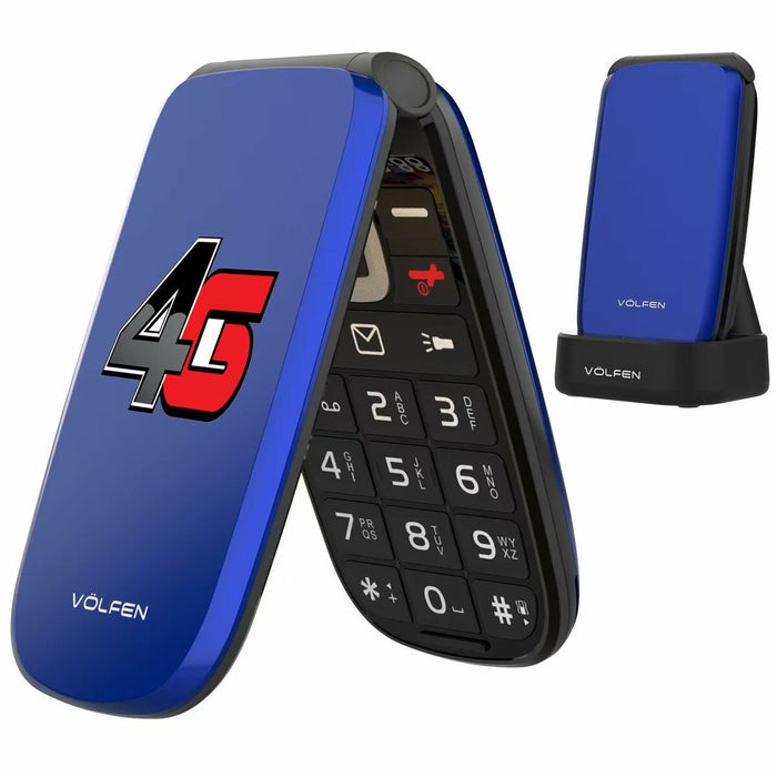 Teléfono Móvil para Mayores Volfen ASTRO FLIP 48 MB 2,8" Azul 4G