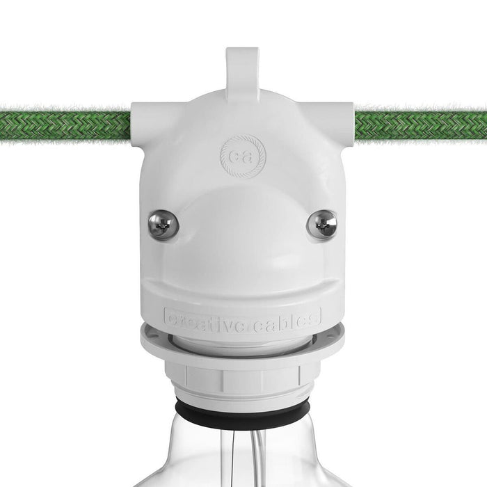 Portalámparas Creative Blanco E27