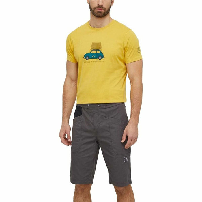 Pantalón Corto Deportivo La Sportiva Bleauser  Gris