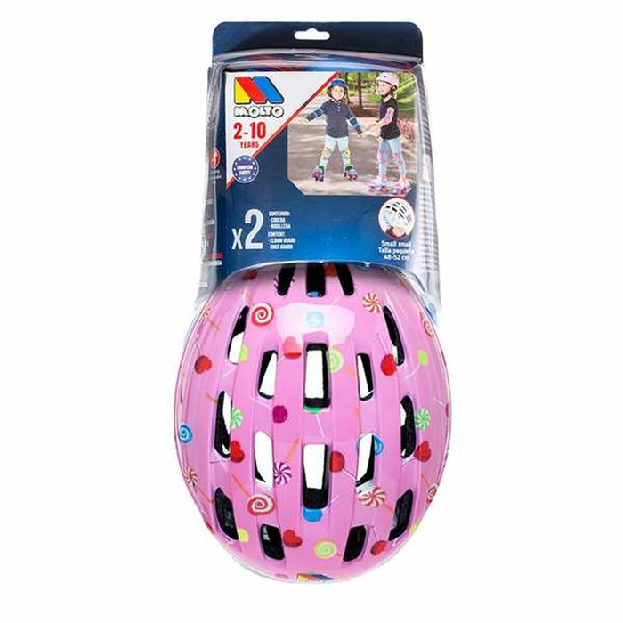 Casco de Ciclismo para Niños Moltó Rosa