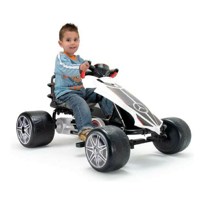 Go-Kart Injusa 4122 White Pedals 89 x 60 x 50 cm