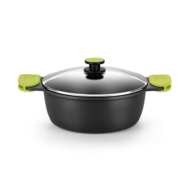 Cacerola BRA FOODIE     24CM Negro Ø 24 cm