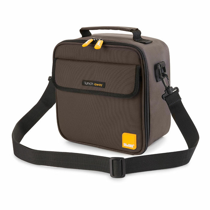 Sac à goûter avec accessoires Ibili 753455 Marron Polyester 21 x 12 x 22 cm