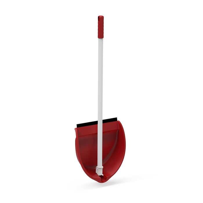 Recogedor Plastiken Blanco Rojo Plástico Plegable