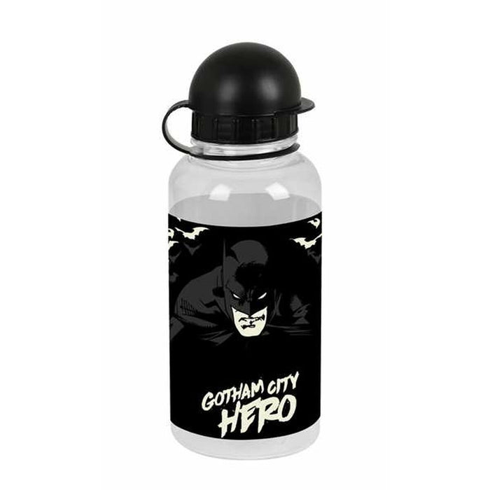 Botella de Agua Batman Hero Negro 500 ml Plástico