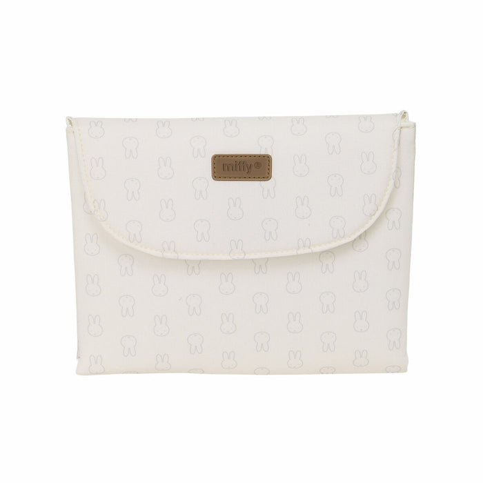 Cambiador de bebé portátil Miffy Moon Azul Beige