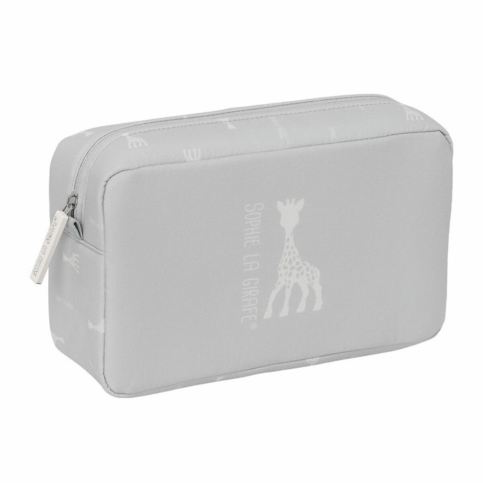 Neceser de Viaje Sophie la Girafe Gris claro 28 x 16 x 9 cm
