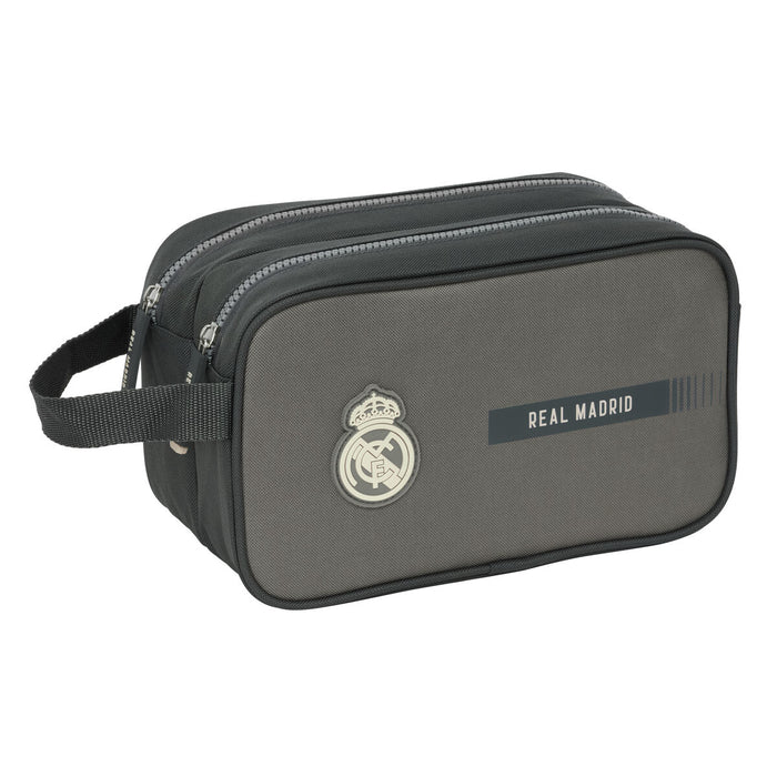 Neceser de Viaje Real Madrid C.F. Gris Deportivo 26 x 15 x 12.5 cm