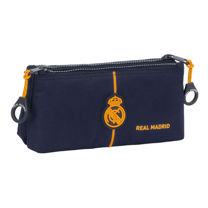 Neceser de Viaje Real Madrid C.F. 2nd Kit 24/25 Azul marino Deportivo 22 x 10 x 8 cm