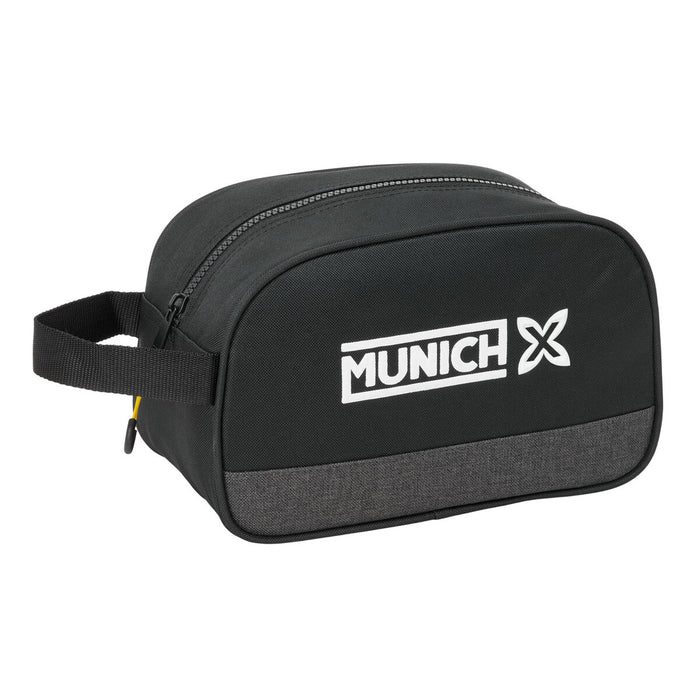 Necessaire da Viaggio Munich Topo Nero 26 x 15 x 12 cm