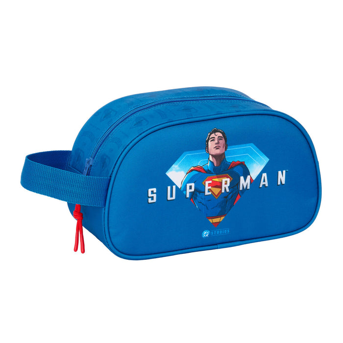 Nécessaire de Voyage Superman Bleu 26 x 15 x 12 cm