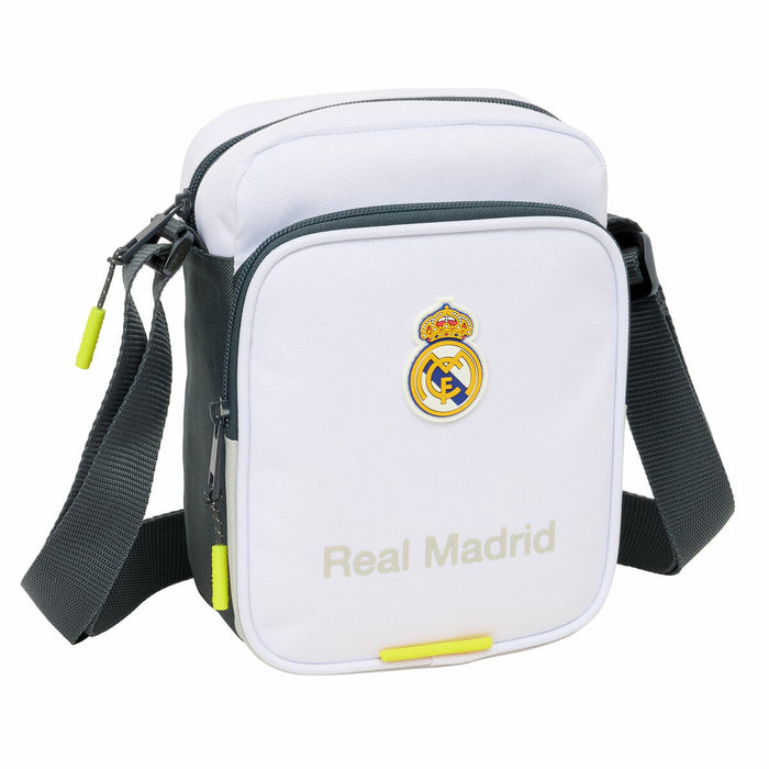 Sac à Bandoulière Real Madrid C.F. Blanc 16 x 22 x 6 cm