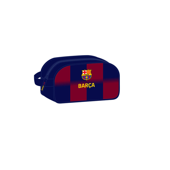 Neceser de Viaje F.C. Barcelona Azul Granate Deportivo 26 x 15 x 12 cm