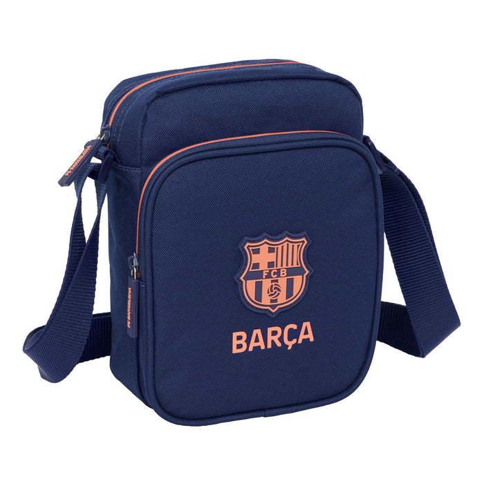 Bolso Bandolera F.C. Barcelona Azul marino 16 x 22 x 6 cm