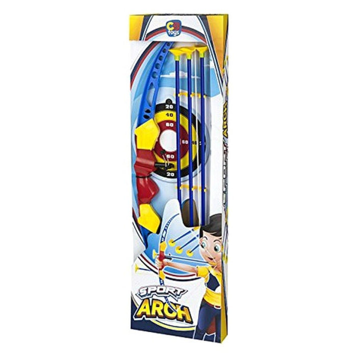 Archery Set with Target Colorbaby (5 pcs) 70 cm