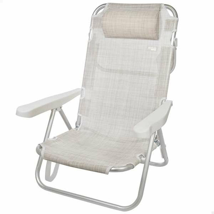 Silla Plegable Colorbaby Blanco 48 x 46 x 84 cm Playa