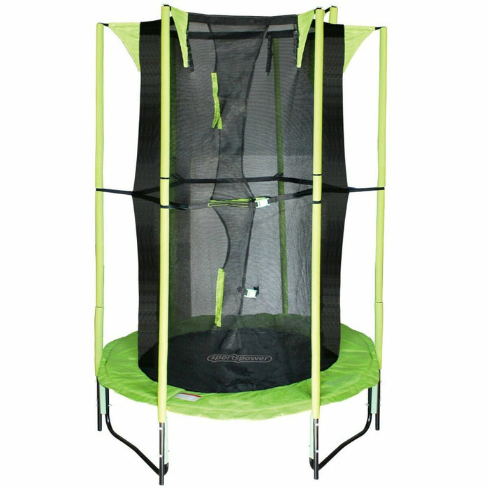 Cama Elástica Infantil con Red de Seguridad Colorbaby 122 x 122 x 184 cm