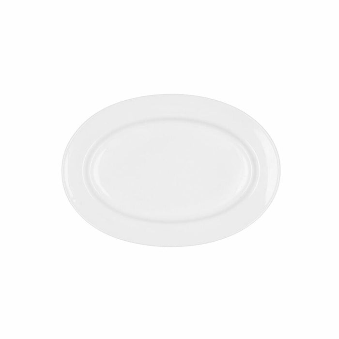 Fuente de Cocina Bidasoa Glacial Cerámica Blanco (26 x 18 cm) (Pak 6x)