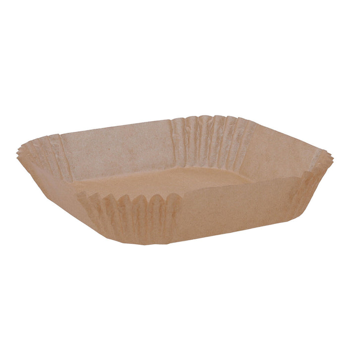 Cesta para Freidora de Aire Quid Naturalia Papel 23 x 4,5 cm 50 Unidades