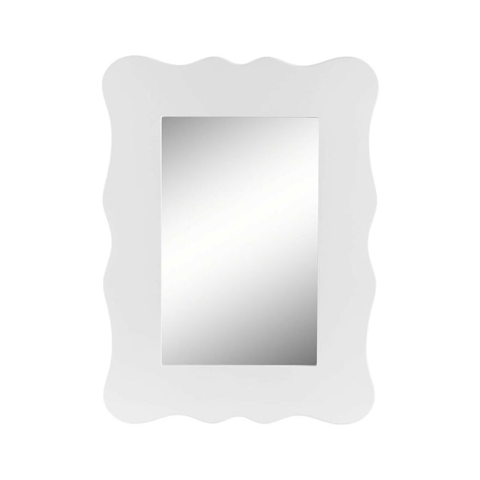 Espejo de pared Versa CAGLIARI Blanco Fusion 2 x 80 x 60 cm