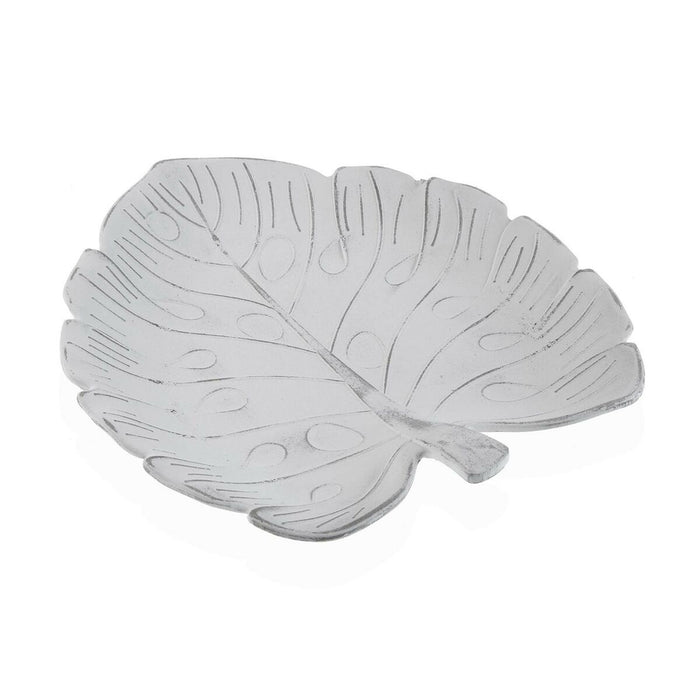 Centre de Table Versa Blanc Bois MDF 17 x 3 x 28 cm Volet