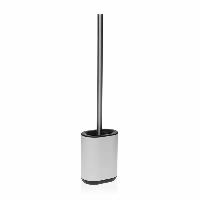 Brosse de salle de wc Versa Blanc Acier polypropylène 7,7 x 48,5 x 11,4 cm