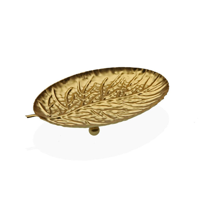 Centerpiece Versa Golden Metal 12 x 1,5 x 19 cm Sheet