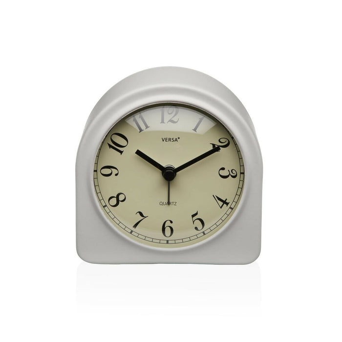 Horloge de table Versa Luxa Blanc