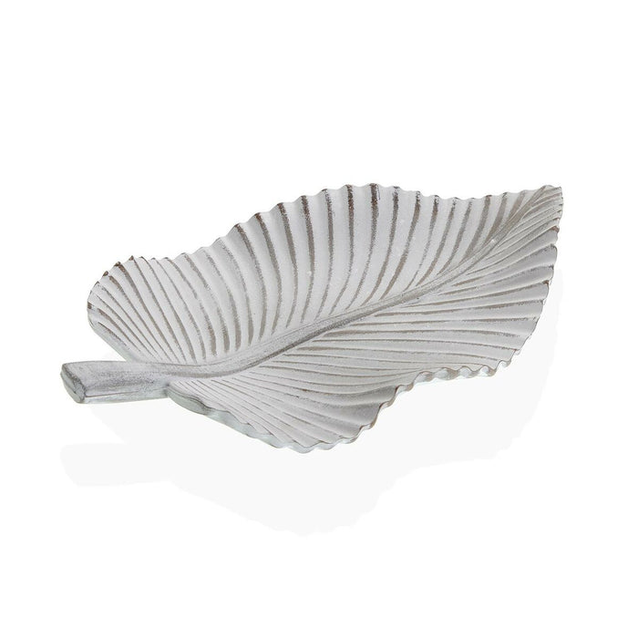 Centro de Mesa Versa Blanco Madera MDF 20 x 5 x 35 cm