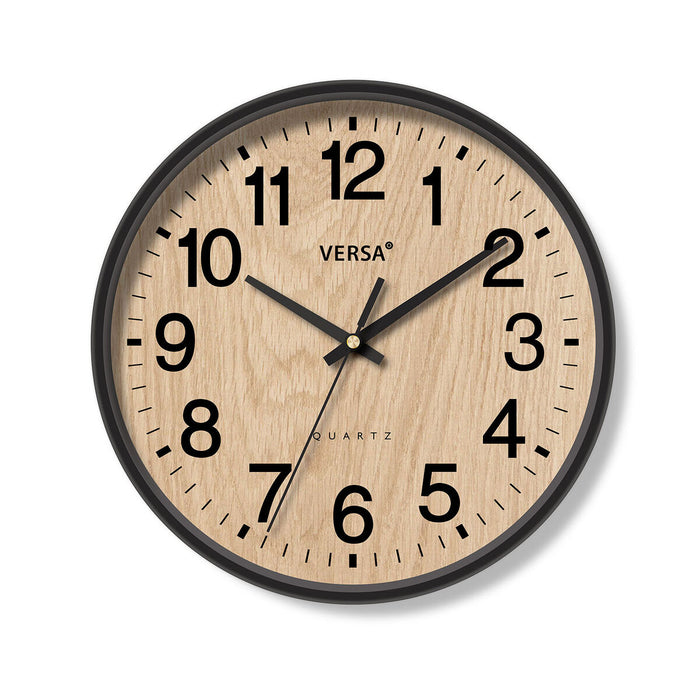 Reloj de Pared Versa Plástico 4,3 x 30 x 30 cm