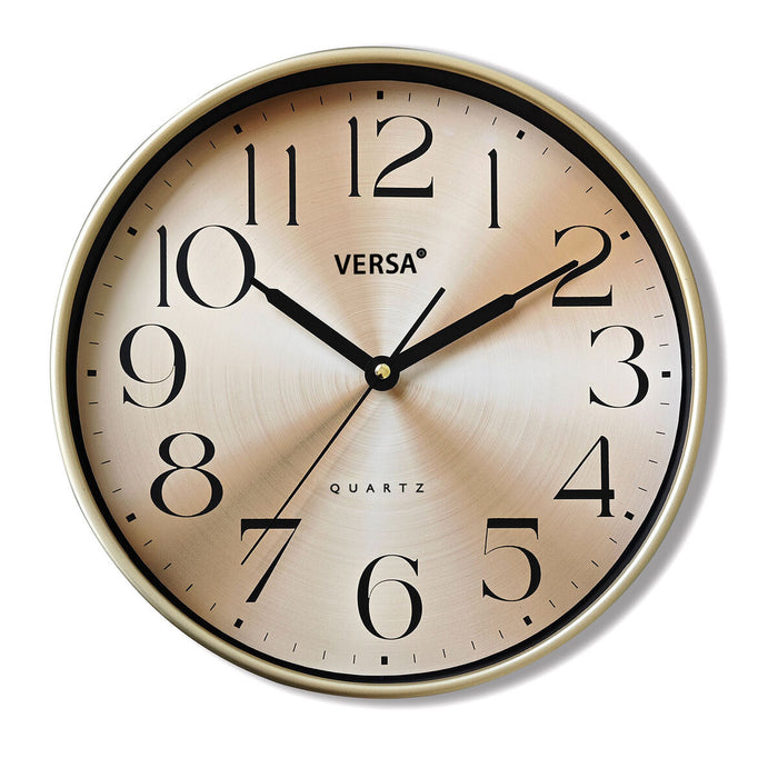 Reloj de Pared Versa Plástico 3,5 x 28,5 x 29,5 cm